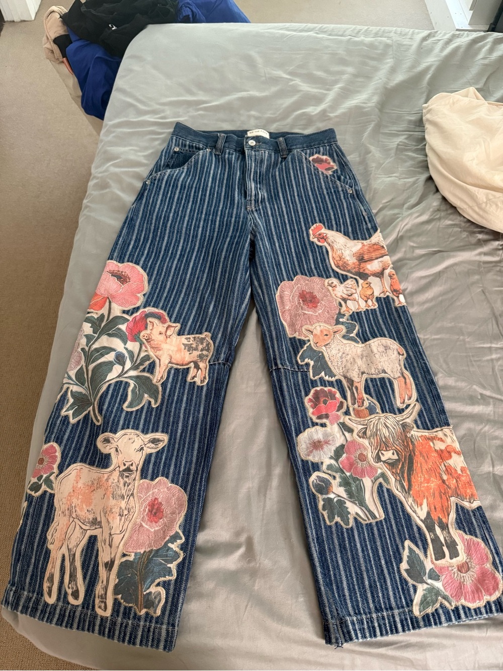 We The Free Farm To Peach Jeans